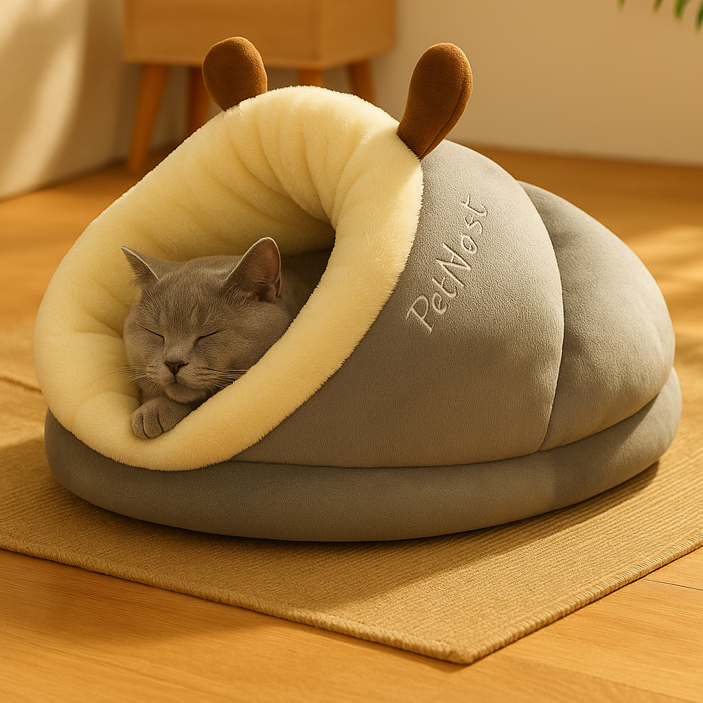 Pet Bed Winter Cat Dog Slippers Small Nest