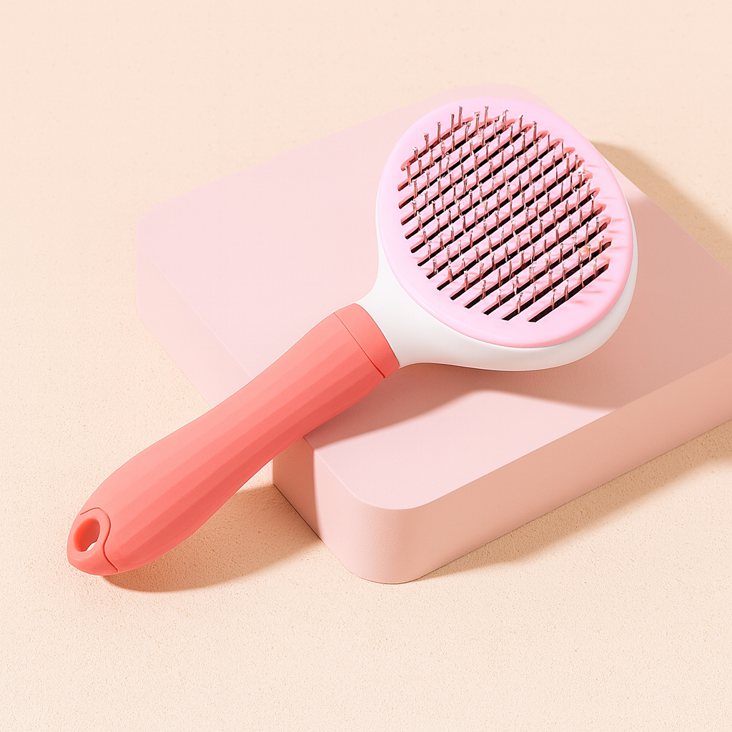 One-Click Pet Hair Removal Brush